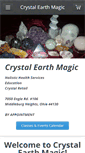 Mobile Screenshot of crystalearthmagic.com